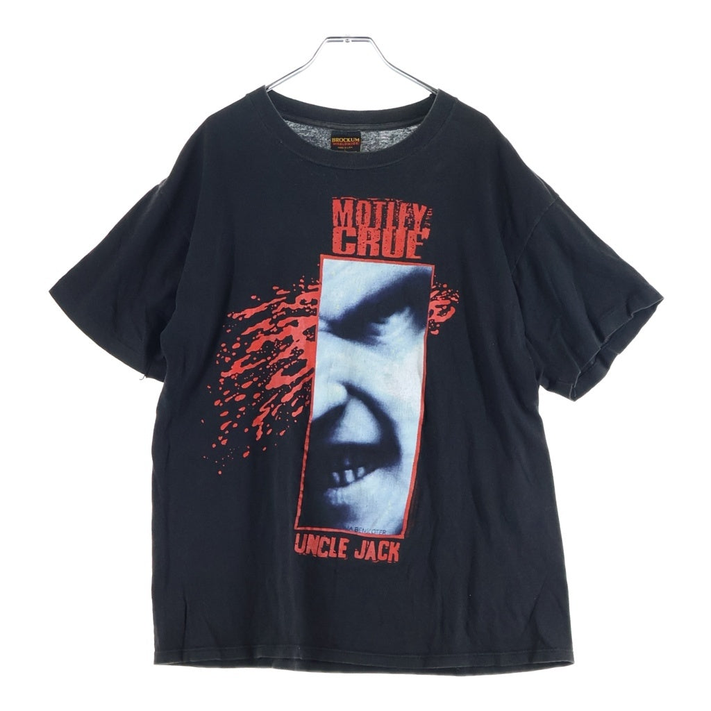 VINTAGE(ヴィンテージ) Motley Crue UNCLE JACK JAPAN TOUR ツアー 半袖Tシャツ カットソー ブラック