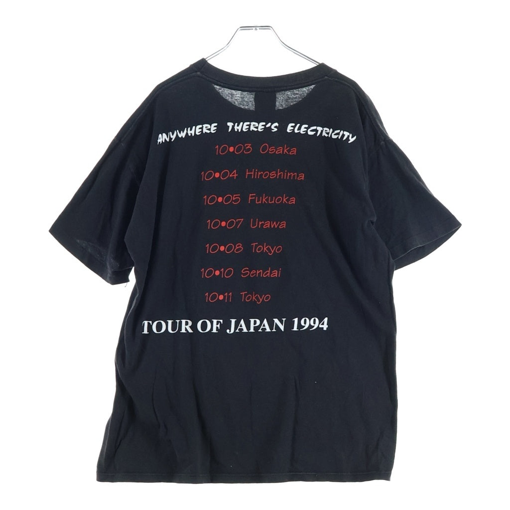 VINTAGE(ヴィンテージ) Motley Crue UNCLE JACK JAPAN TOUR ツアー 半袖Tシャツ カットソー ブラック