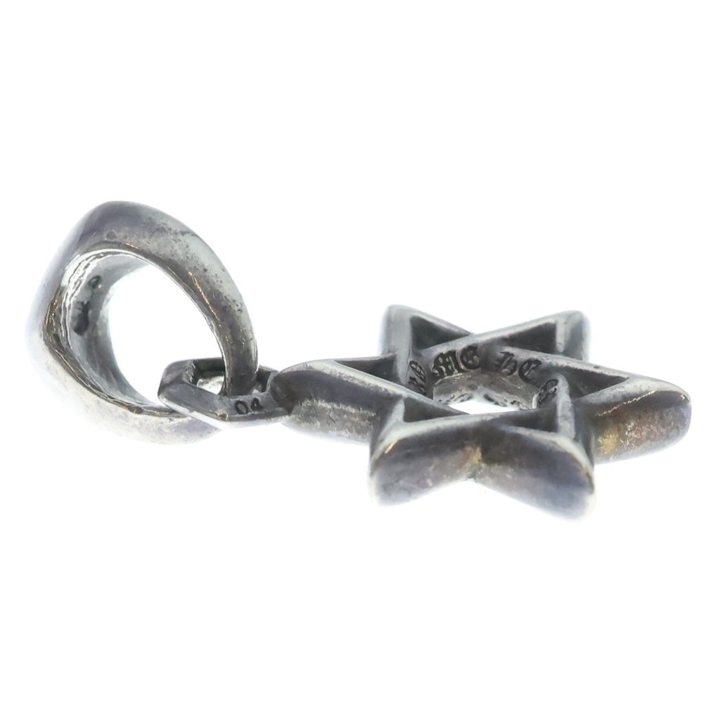 CHROME HEARTS(クロムハーツ) STAR OF DAVID CHARM スターオブダビデチャーム シルバーネックレストップ