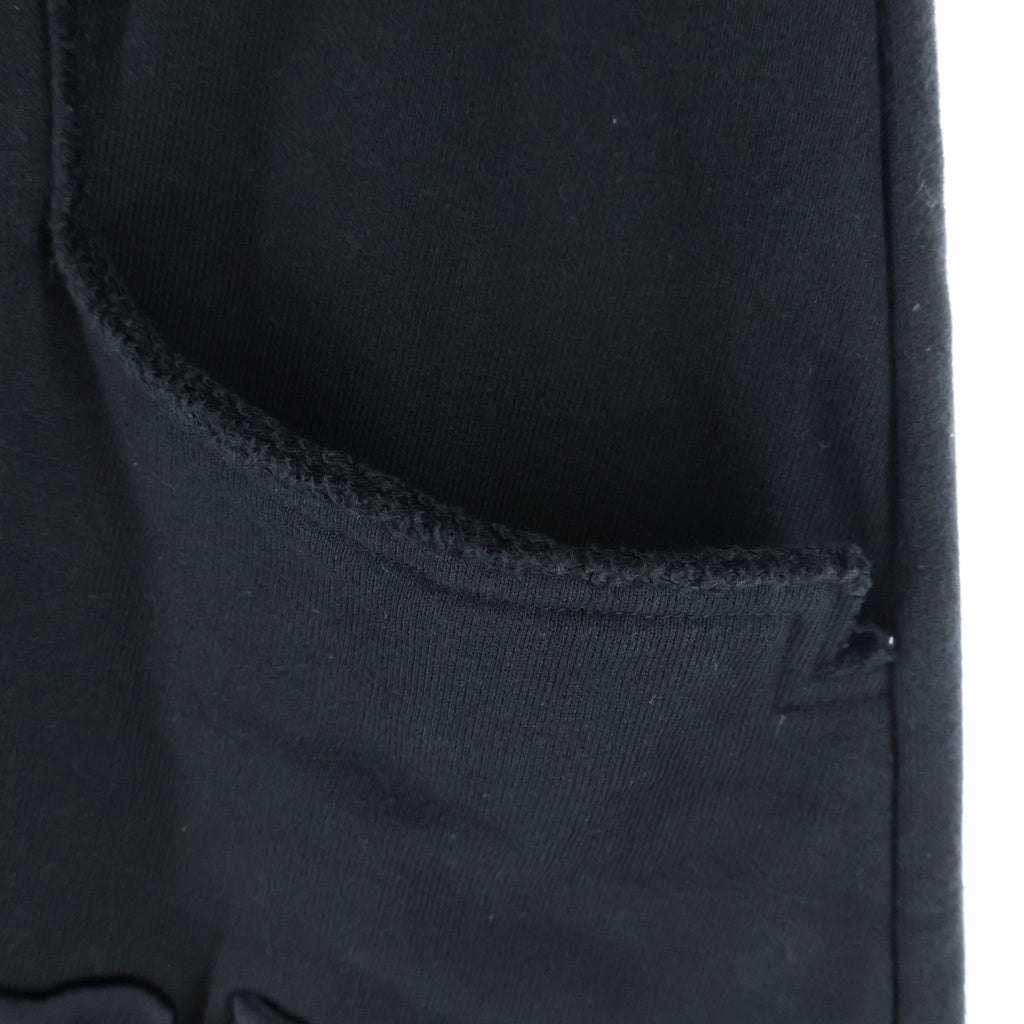 cvtvlist(カタリスト) 3D LOGO USUAL PANTS ロゴ刺繍 サルエルパンツ スウェットパンツ ブラック 230112RF03