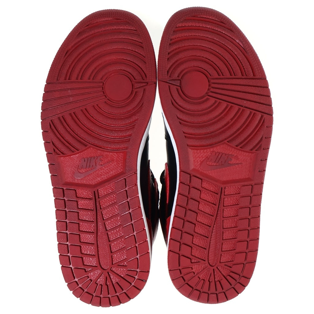 NIKE(ナイキ) AIR JORDAN 1 RETRO HIGH OG BRED BANNED 555088-001 エアジョーダン1 レトロ ブレッド バンド ハイカットスニーカー ブラック/レッド US8.5/26.5cm