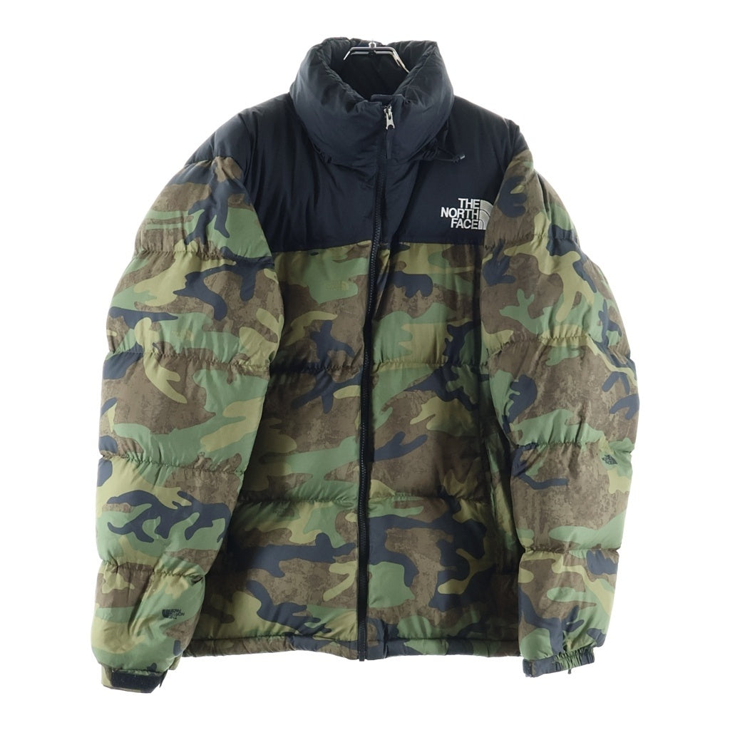 THE NORTH FACE(ザノースフェイス) Novelty Nuptse Jacket ノベルティーヌプシジャケット ダウンジャケット カモフラ カーキ ND92336