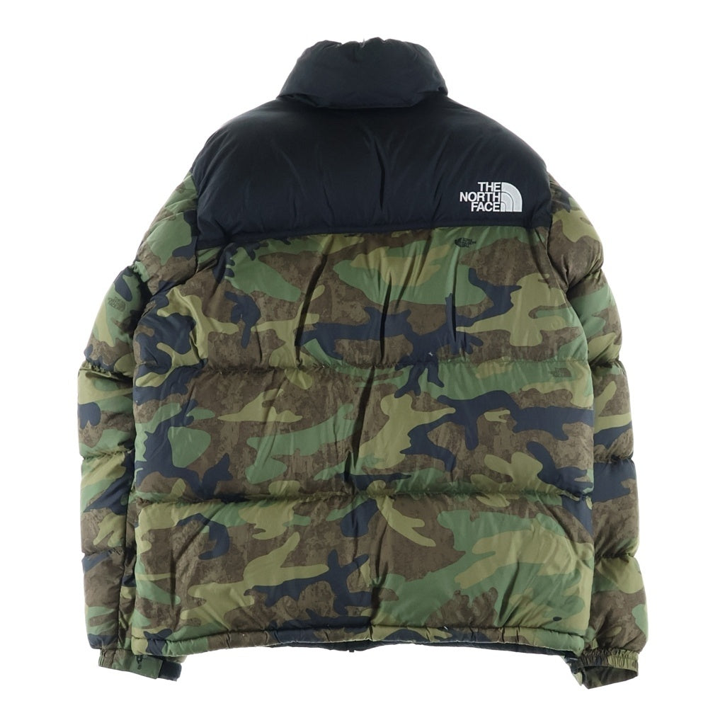 THE NORTH FACE(ザノースフェイス) Novelty Nuptse Jacket ノベルティーヌプシジャケット ダウンジャケット カモフラ カーキ ND92336