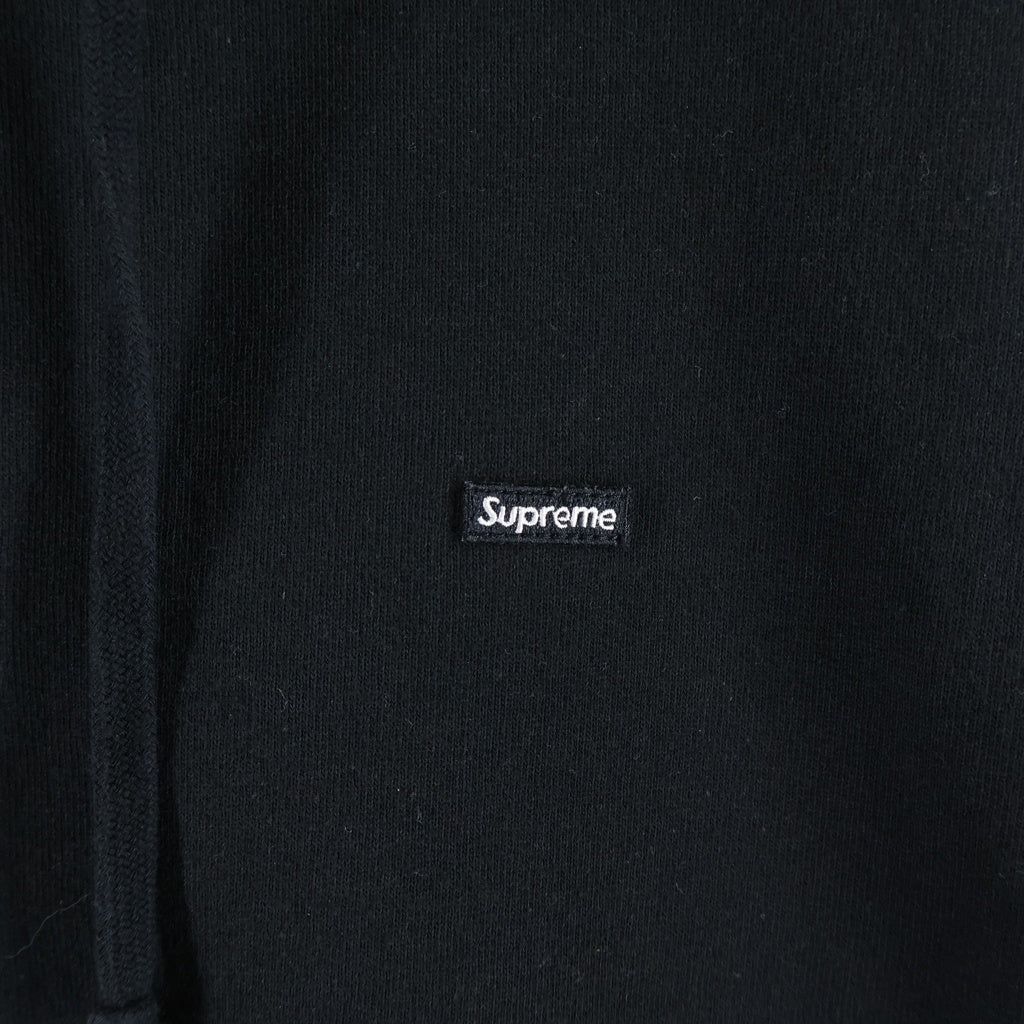 SUPREME(シュプリーム) 24AW Small Box Zip Up Hooded Sweatshirt スモールボックスロゴ スウェット ジップアップパーカー ブラック