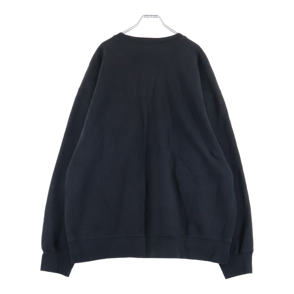 SUPREME(シュプリーム) 22AW Small Box Crewneck Charcoal スモールボックスロゴクルーネックスウェットトレーナー ブラック