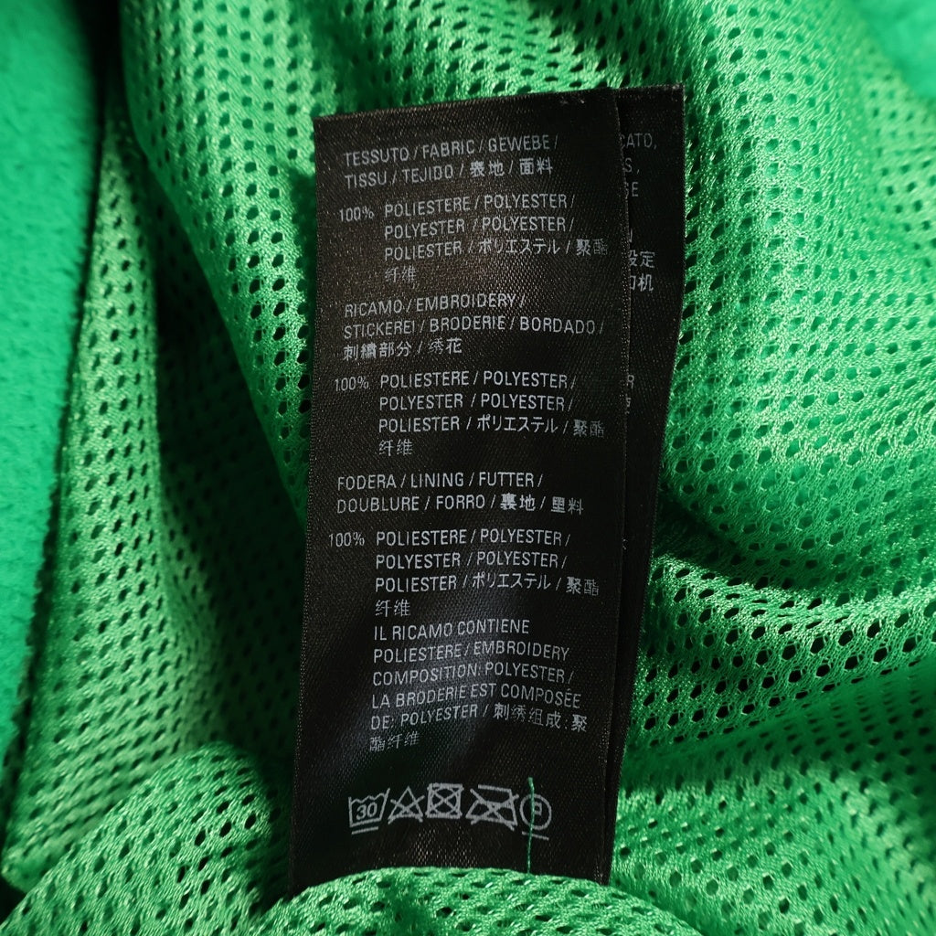 BALENCIAGA(バレンシアガ) 21SS FLEECE TRACK JACKET フリーストラックジャケット パイピングラインフリースオーバーサイズジップジャケット グリーン 642337 TJQ32