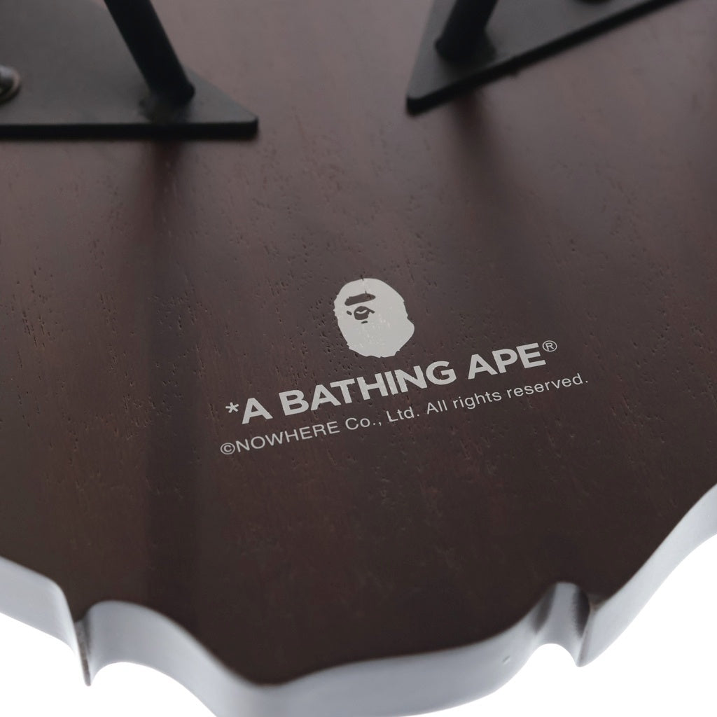 A BATHING APE(アベイシングエイプ) APE HEAD SIDE TABLE エイプヘッド サイドテーブル 机 ブラウン