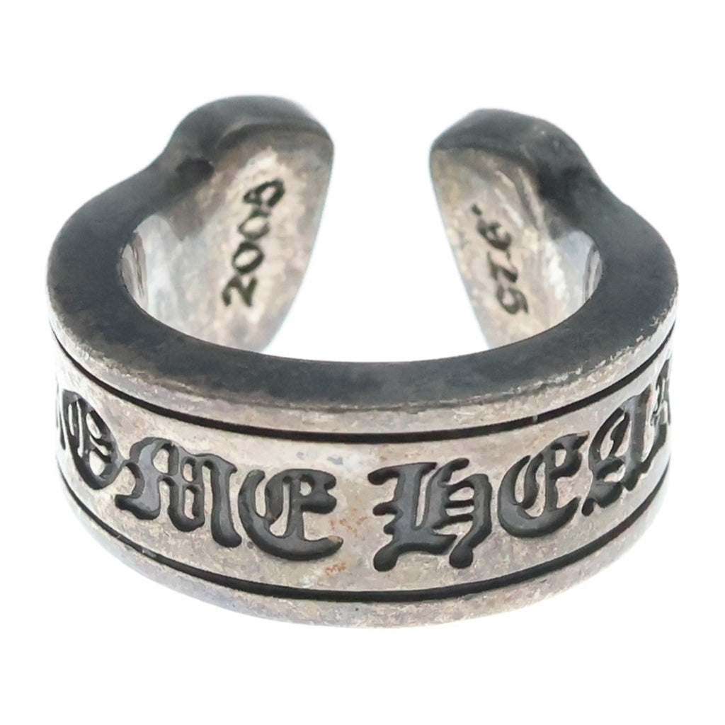 CHROME HEARTS(クロムハーツ) LG SCROLL LABEL ラージスクロールラベル リング シルバーBCA383