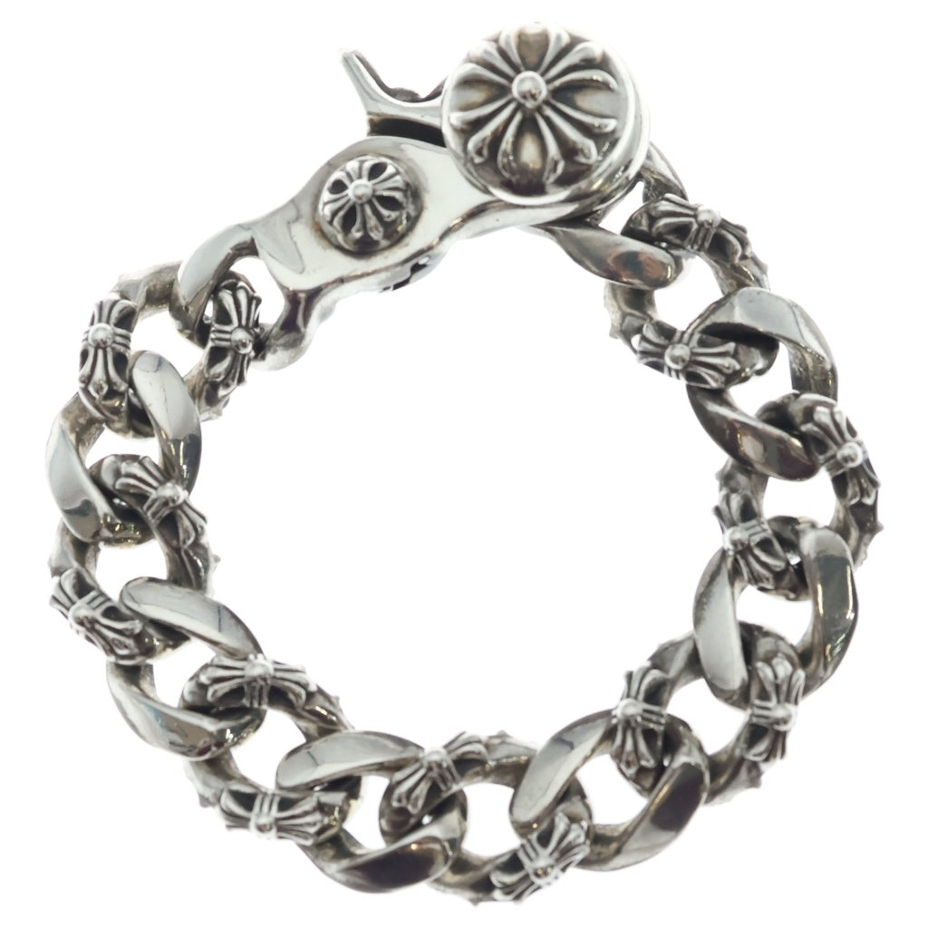 CHROME HEARTS(クロムハーツ) FNCY CHN LNK ファンシーリンククリップブレスレット 13リンク シルバー BCA145