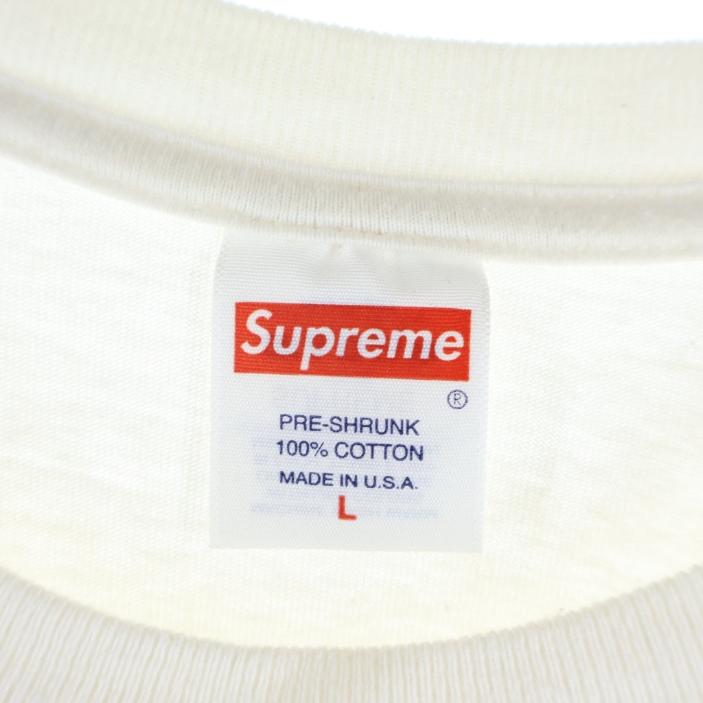 SUPREME(シュプリーム) 23AW Box Logo Tee Camo カモフラージュ 迷彩 ボックスロゴ クルーネック 半袖Tシャツ カットソー ホワイト