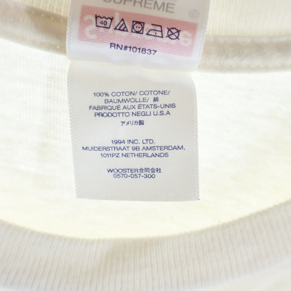 SUPREME(シュプリーム) 23AW Box Logo Tee Camo カモフラージュ 迷彩 ボックスロゴ クルーネック 半袖Tシャツ カットソー ホワイト