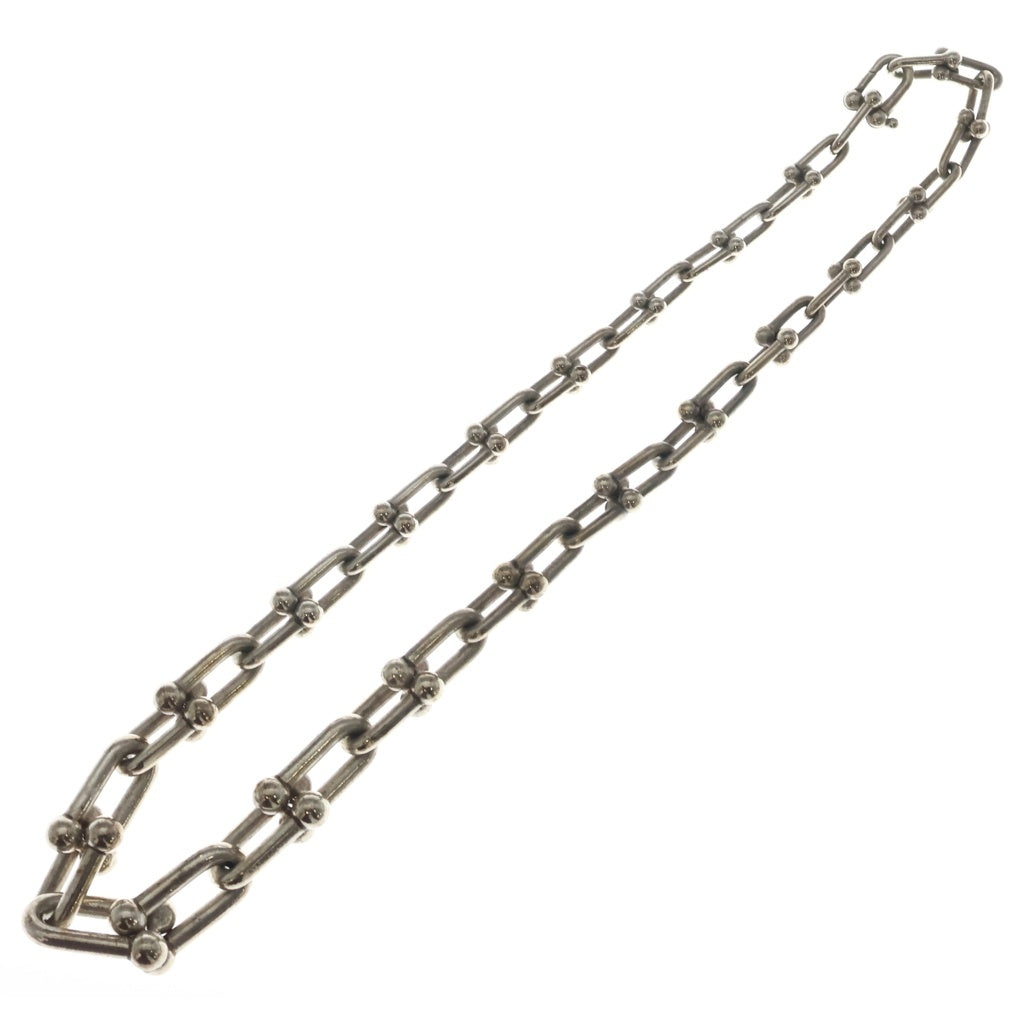 TIFFANY & Co.(ティファニー) ハードウェア グラジュエイテッド リンク SV925 チェーン ネックレス シルバー