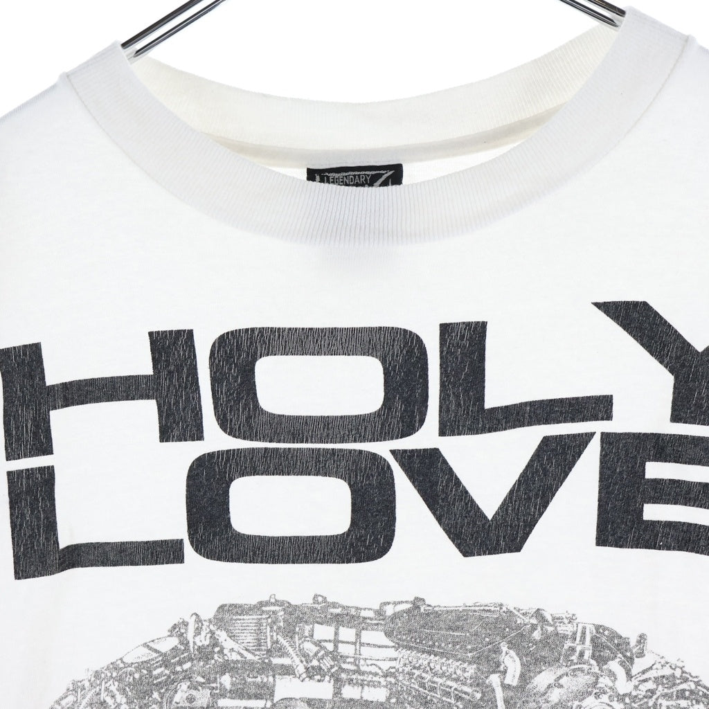 SAINT MICHAEL(セントマイケル) 26SS HOLY LOVE Kosuke Kawamura T-SHIRT ホーリーラブ 半袖Tシャツ カットソー ホワイト SM-MK8-0000-C08