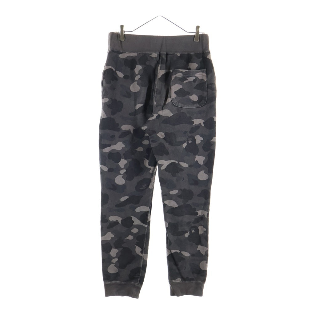 A BATHING APE(アベイシングエイプ) COLOR CAMO TIGER SWEAT PANTS カラーカモ タイガー スウェットパンツ ジョガーパンツ グレー 001PTE701003X