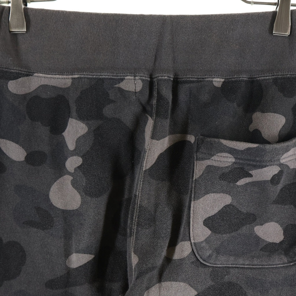 A BATHING APE(アベイシングエイプ) COLOR CAMO TIGER SWEAT PANTS カラーカモ タイガー スウェットパンツ ジョガーパンツ グレー 001PTE701003X