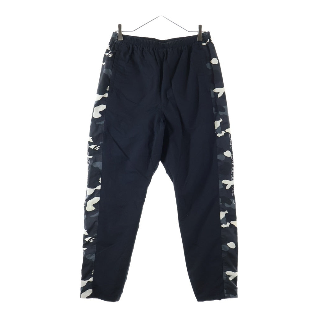 A BATHING APE(アベイシングエイプ) CITY CAMO LINE TRACK PANTS シティカモ ライントラックパンツ ブラック 001PTE801006X