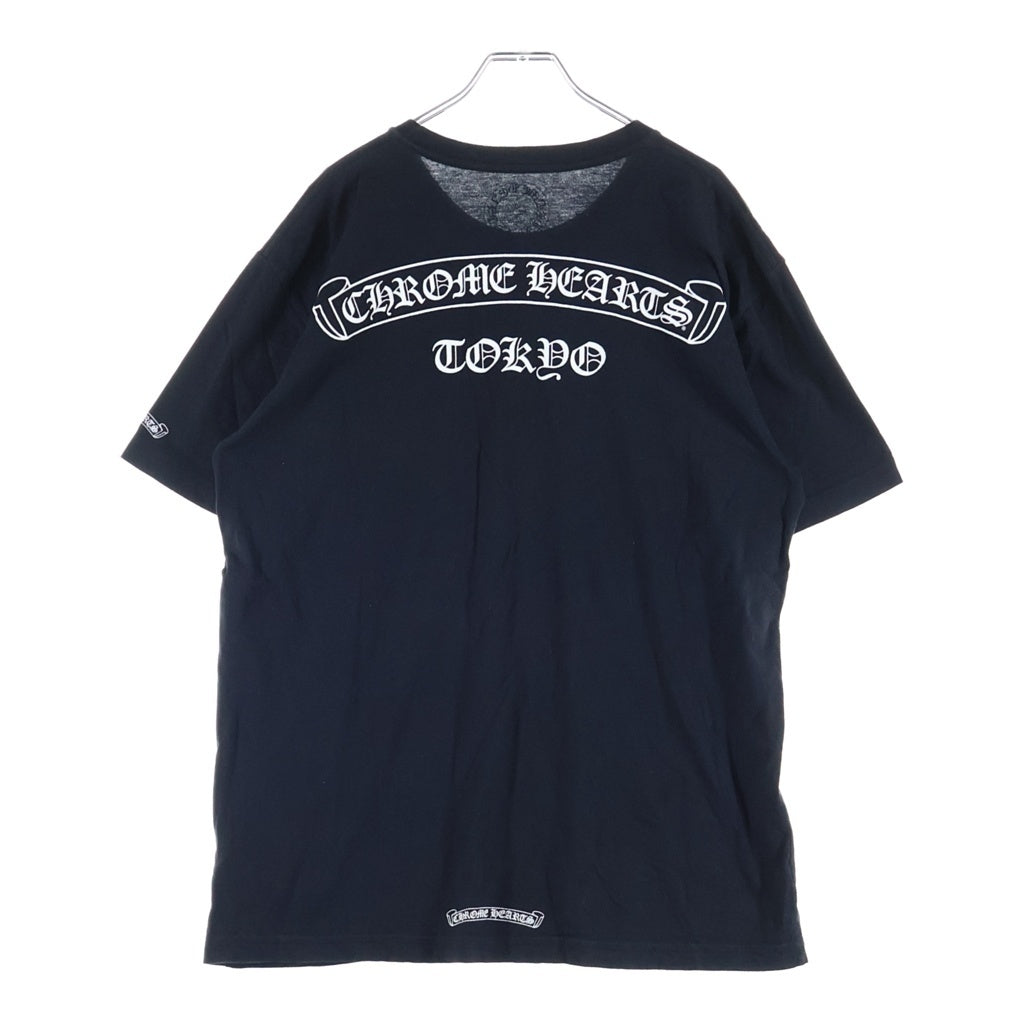 CHROME HEARTS(クロムハーツ) CH T-SHIRT LTD TOKYO 東京限定 スクロールプリント 半袖Tシャツ ブラック