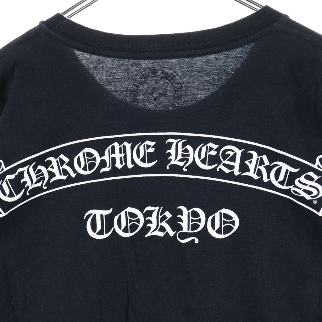 CHROME HEARTS(クロムハーツ) CH T-SHIRT LTD TOKYO 東京限定 スクロールプリント 半袖Tシャツ ブラック