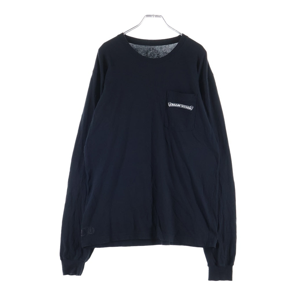 CHROME HEARTS(クロムハーツ) ARCH LOGO FUCH YOU アーチロゴ 長袖Tシャツ ロンT ブラック