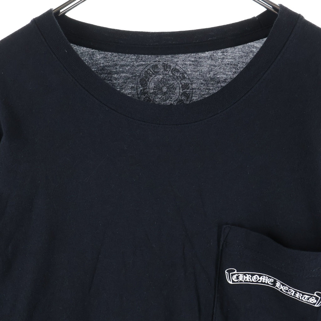CHROME HEARTS(クロムハーツ) ARCH LOGO FUCH YOU アーチロゴ 長袖Tシャツ ロンT ブラック