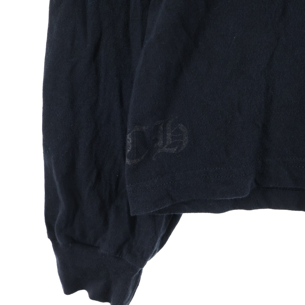 CHROME HEARTS(クロムハーツ) ARCH LOGO FUCH YOU アーチロゴ 長袖Tシャツ ロンT ブラック
