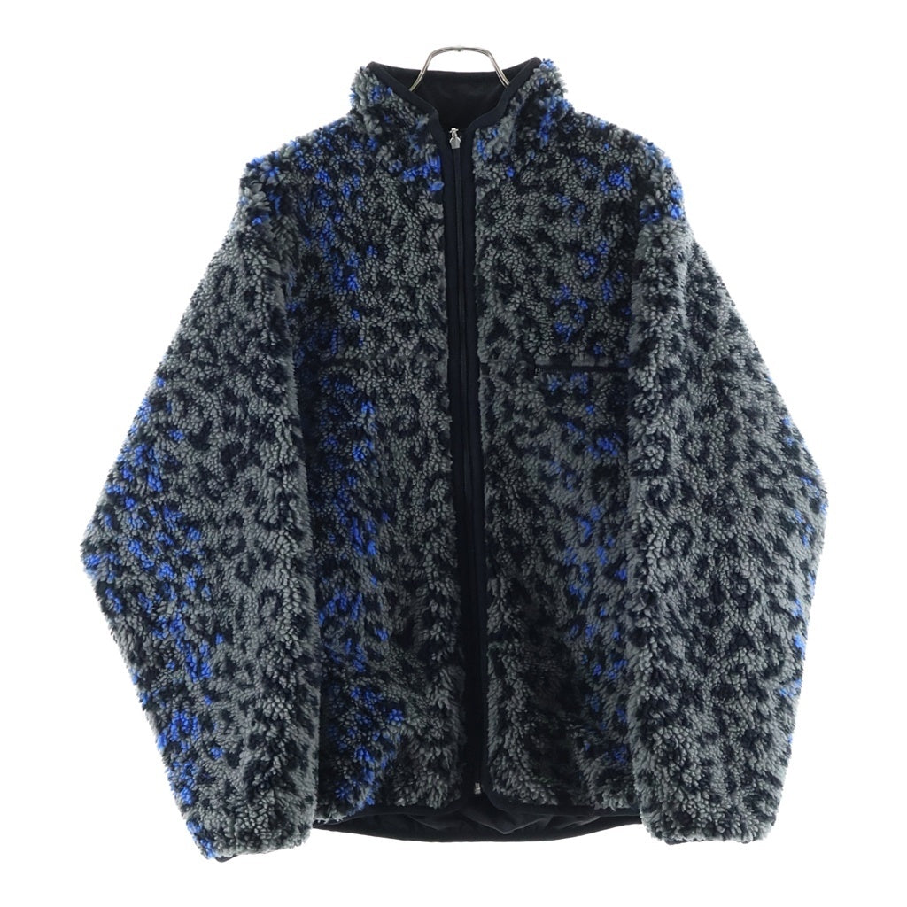 WACKO MARIA(ワコマリア) 25AW REVERSIBLE LEOPARD BOA JACKET リバーシブル レオパード ボア フリース ジャケット ブラック 25FW-WMO-OD01