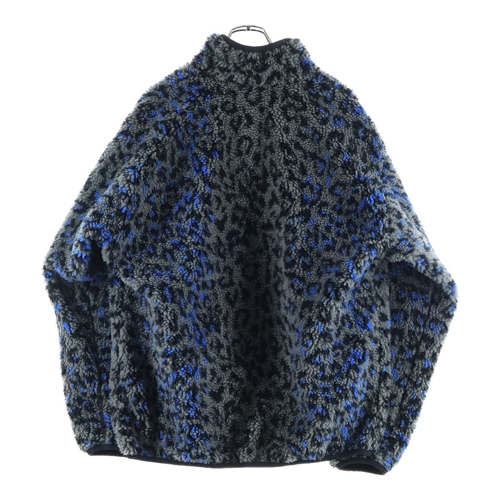 WACKO MARIA(ワコマリア) 25AW REVERSIBLE LEOPARD BOA JACKET リバーシブル レオパード ボア フリース ジャケット ブラック 25FW-WMO-OD01