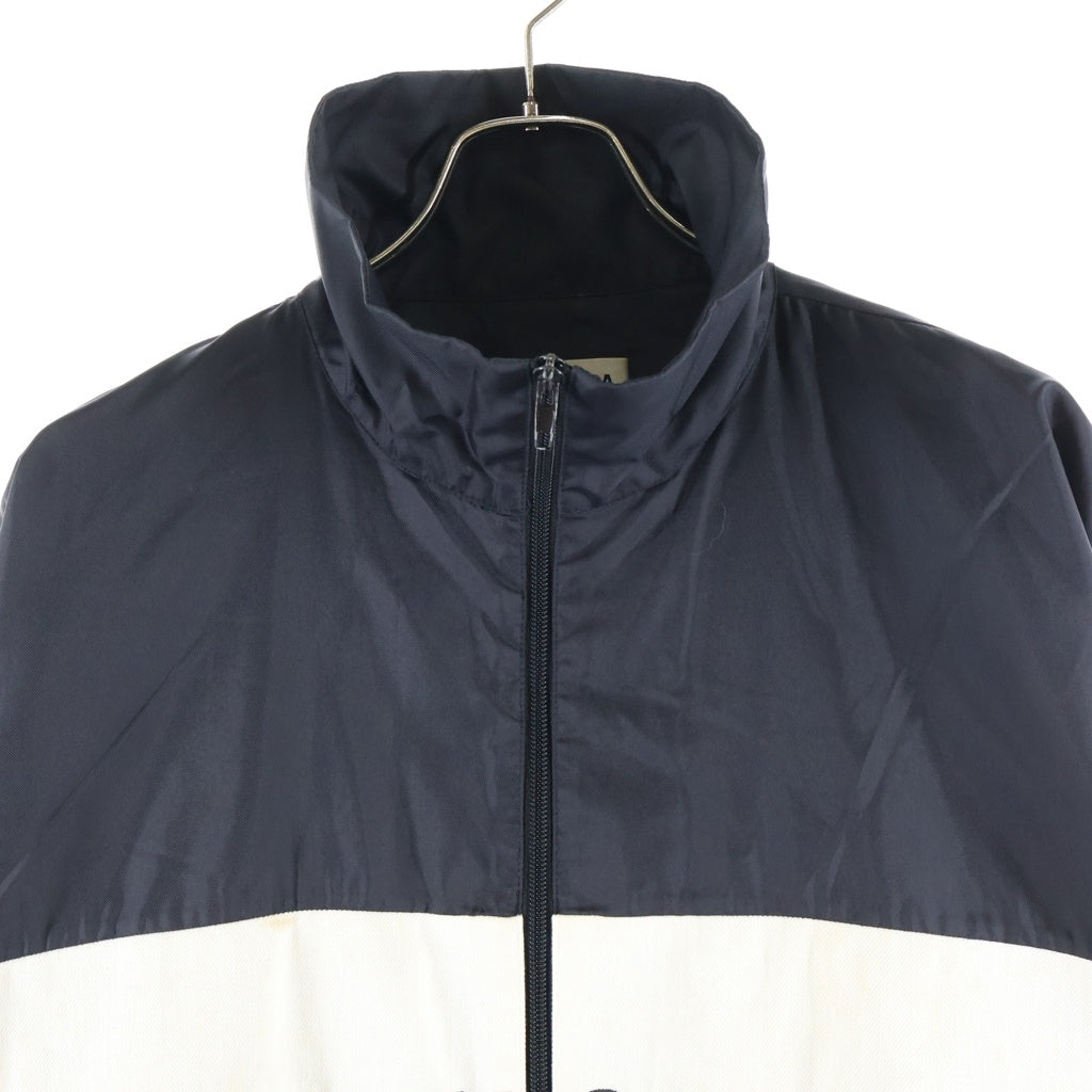BALENCIAGA(バレンシアガ) 19SS NYLON LOGO DENIM JACKET ナイロンロゴ デニムジャケット ブラック 529213 TBQ03