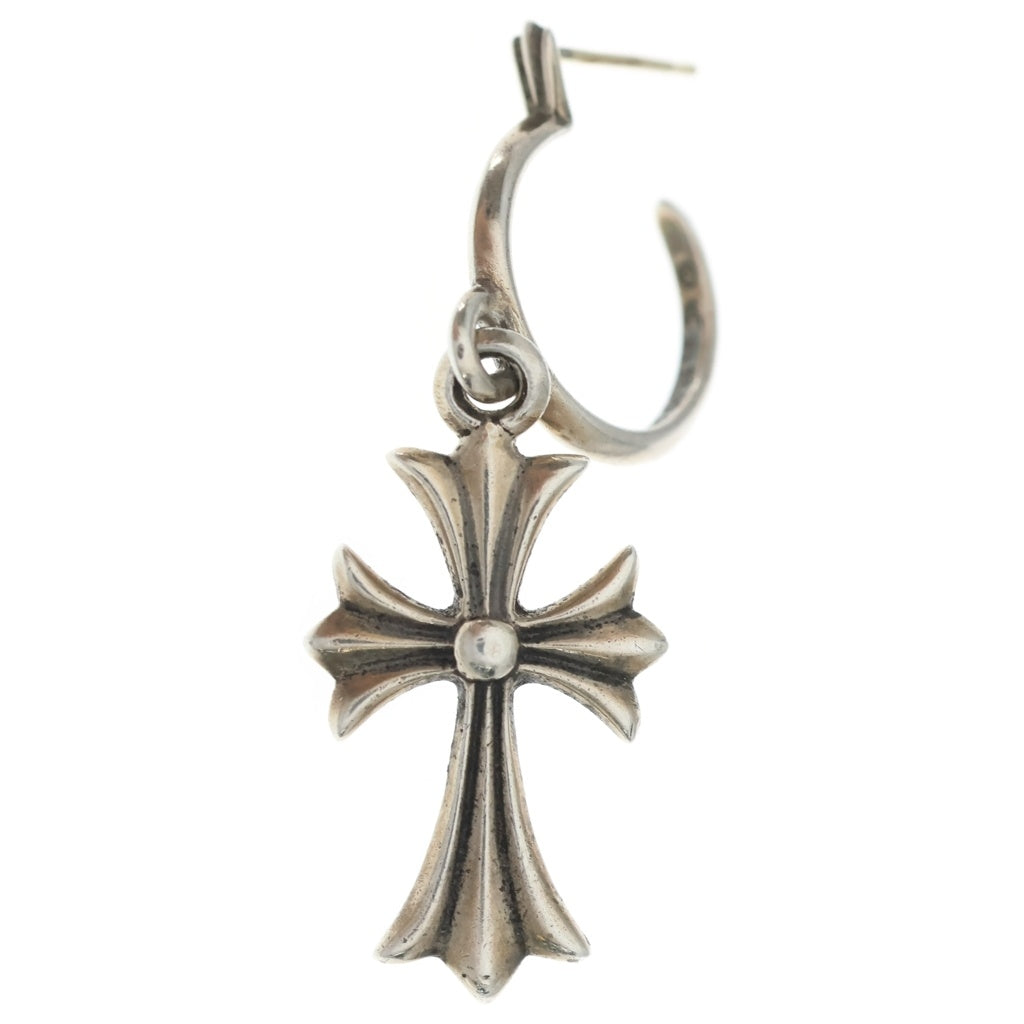 CHROME HEARTS(クロムハーツ) TINY CH CROSS タイニーCHクロス フープピアス シルバー BCA115