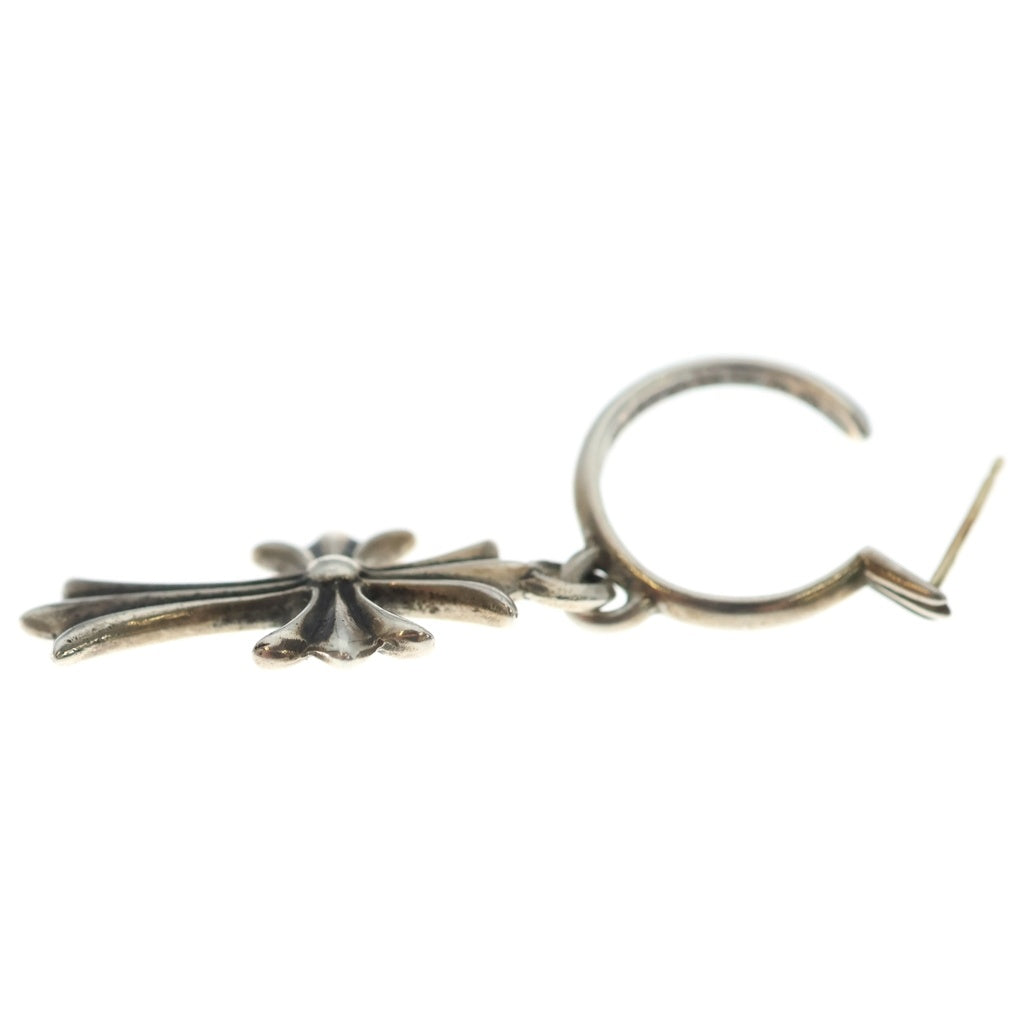 CHROME HEARTS(クロムハーツ) TINY CH CROSS タイニーCHクロス フープピアス シルバー BCA115