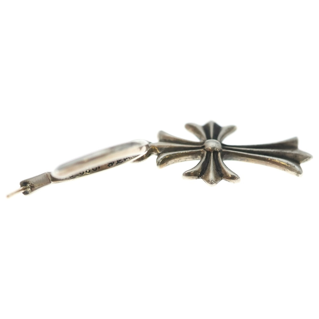 CHROME HEARTS(クロムハーツ) TINY CH CROSS タイニーCHクロス フープピアス シルバー BCA115
