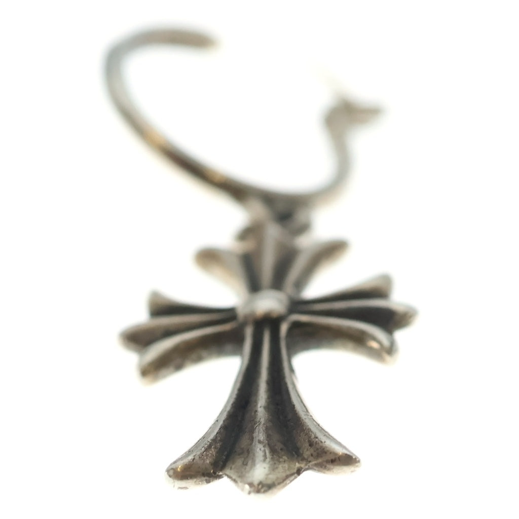 CHROME HEARTS(クロムハーツ) TINY CH CROSS タイニーCHクロス フープピアス シルバー BCA115