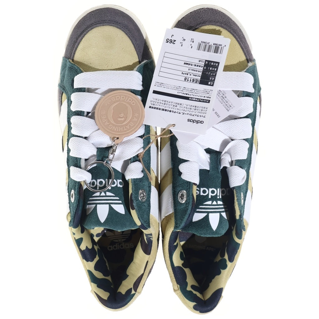 adidas(アディダス) ×A BATHING APE Lawsuit N BAPE 1st Camo Sand アベイシングエイプ ロースーツ ベイプ 1stカモ サンド ローカットスニーカー US8.5/26.5cm IE6118