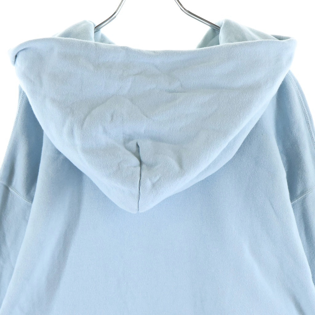 SAINT MICHAEL(セントマイケル) 22SS Logo Pullover Parka ロゴ プルオーバーパーカー スウェット ライトブルー SM-S22-0000-043