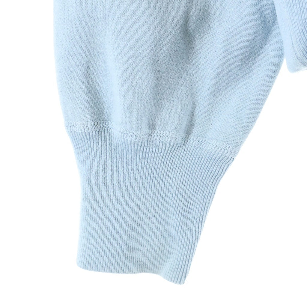 SAINT MICHAEL(セントマイケル) 22SS Logo Pullover Parka ロゴ プルオーバーパーカー スウェット ライトブルー SM-S22-0000-043