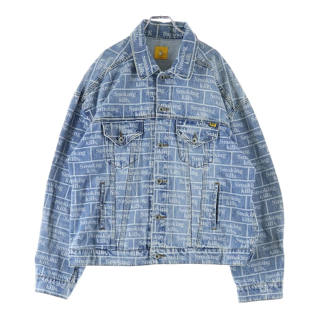 FR2(エフアールツー) Smoking kills Denim Jacket スモーキングキルズ デニムジャケット インディゴ FRJ085