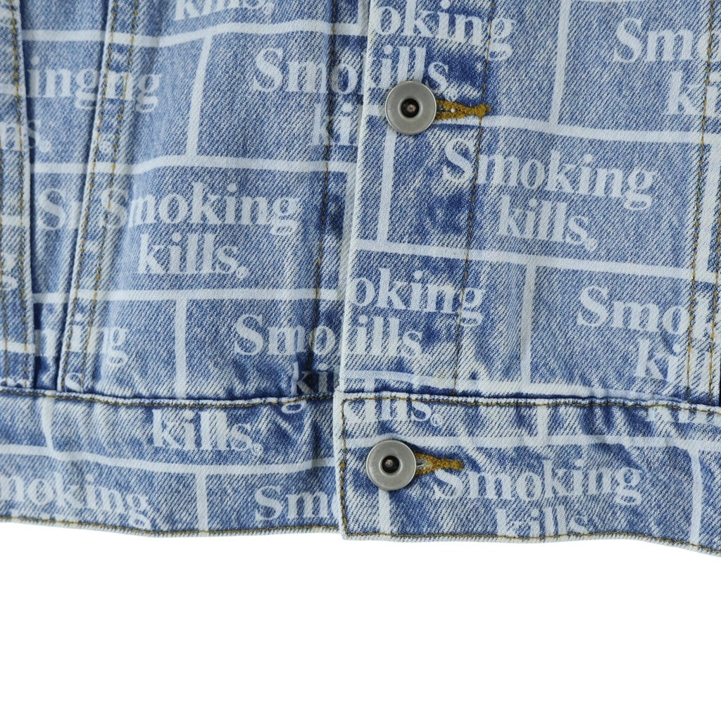 FR2(エフアールツー) Smoking kills Denim Jacket スモーキングキルズ デニムジャケット インディゴ FRJ085