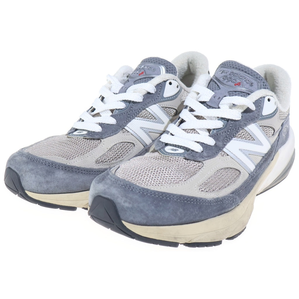 New Balance(ニューバランス) 990V6 スウェード ローカットスニーカー ベージュ US8/26cm U990GR6