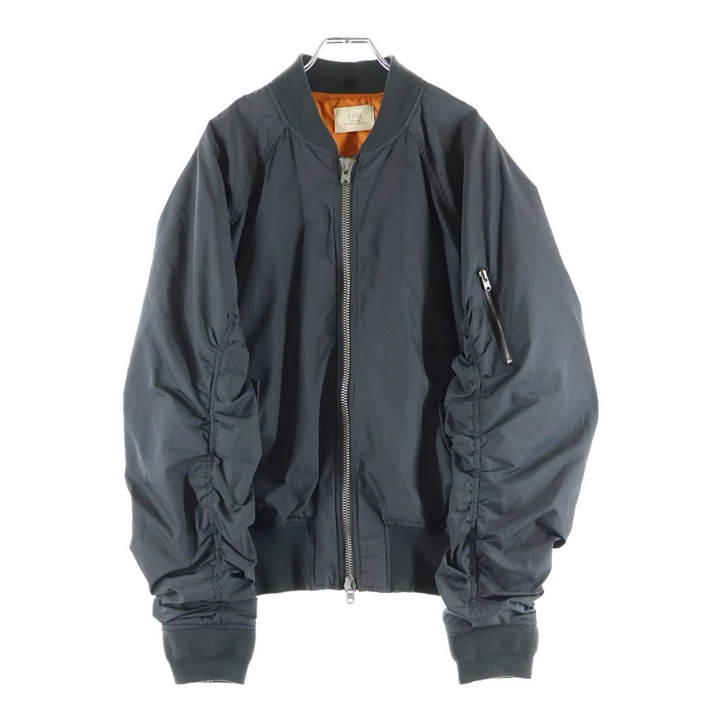 FEAR OF GOD(フィアオブゴッド) 15-16 COLLECTION1 BOMBER JACKET 初期 コレクション1 MA-1 ジップアップ フライト ジャケット グレー