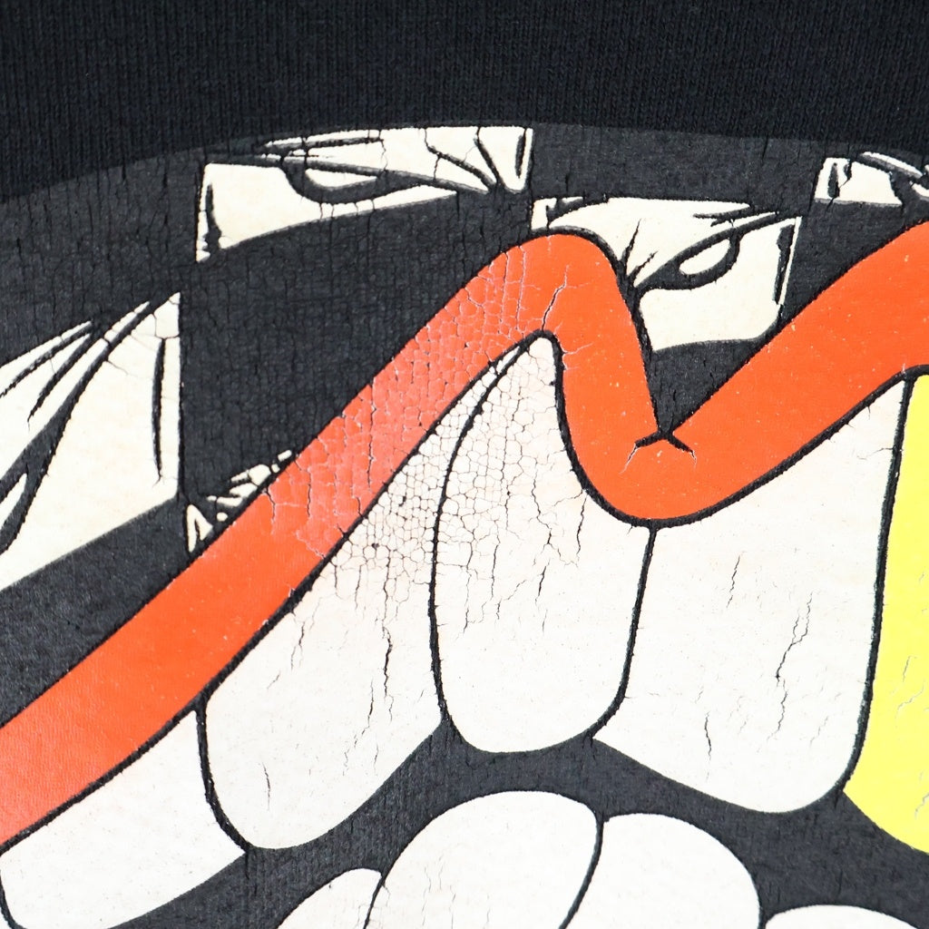 CHROME HEARTS(クロムハーツ) ×MATTY BOY 99 Eyes Chomper SWTSHRT PLVR マッティボーイ 99アイズ 袖フローラル プルオーバーパーカー ブラック