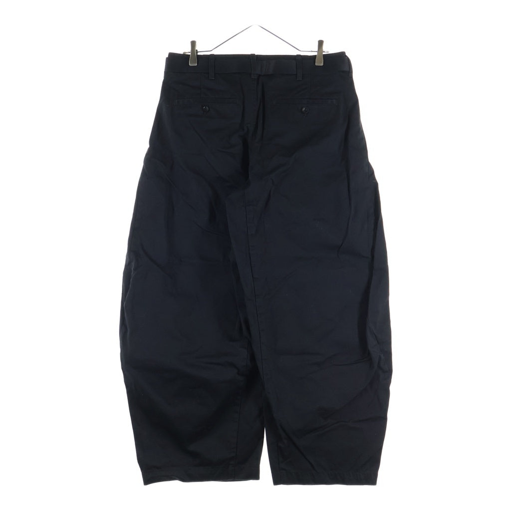 Sacai(サカイ) 26SS Cotton Chino Pants コットンチノパンツ ブラック 26-03909M