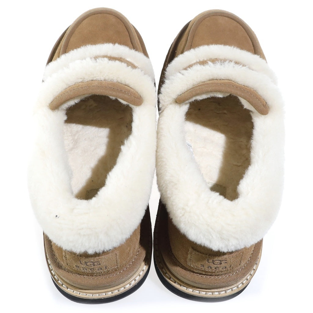 Sacai(サカイ) 25AW ×UGG Loafer Chestnut アグ ローファー チェスナット ボアシューズ ブラウン 1178370