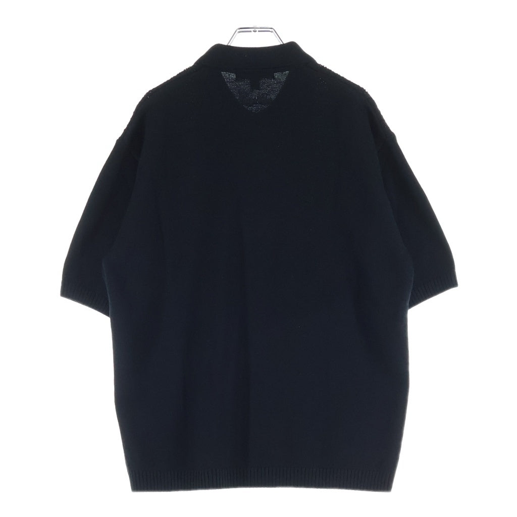 SUPREME(シュプリーム) 26SS Beaded Zip Polo ビーデッド ジップポロ ブラック