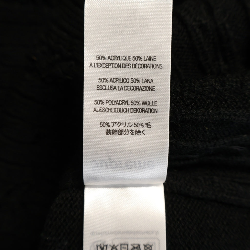SUPREME(シュプリーム) 26SS Beaded Zip Polo ビーデッド ジップポロ ブラック