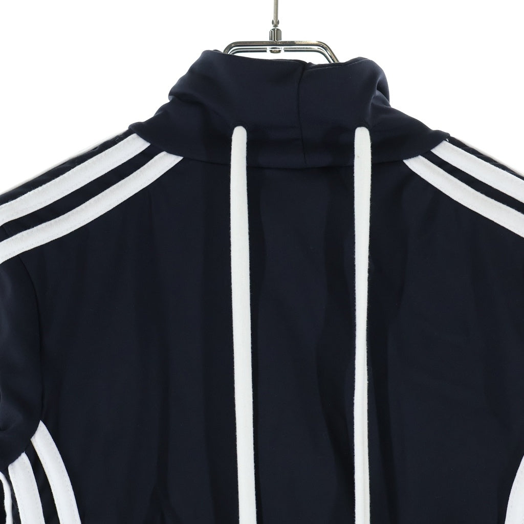 yori(ヨリ) 5-Stripe DNA カットアウト ミニドレス ワンピース レディース ブラック