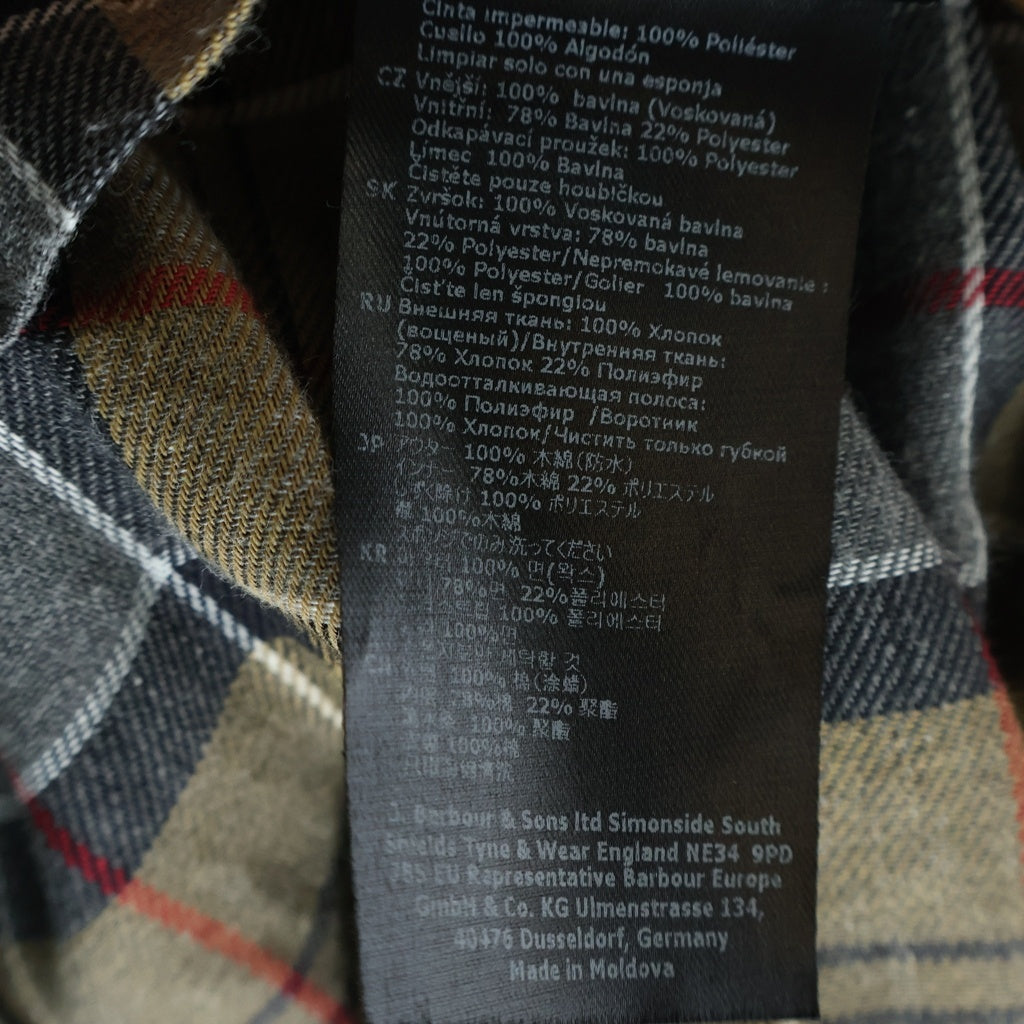 Barbour(バブアー) CLASSIC WAX CARE GUIDE JACKET クラシック ワックスドコットン ジャケット ネイビー