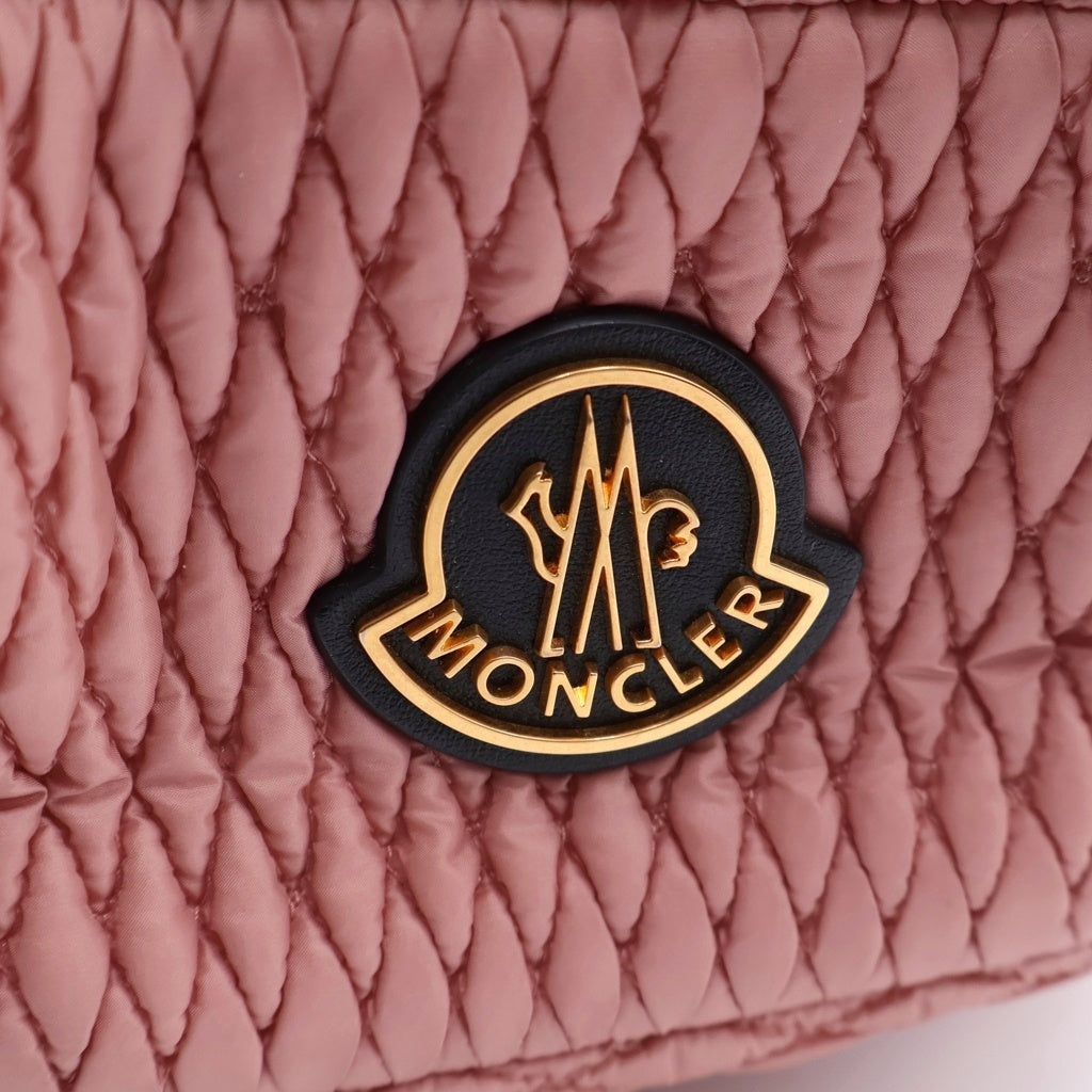 MONCLER(モンクレール) Kilia Drawstring キリア ドローストリング 2way ショルダーバッグ ピンク H209B5L00004