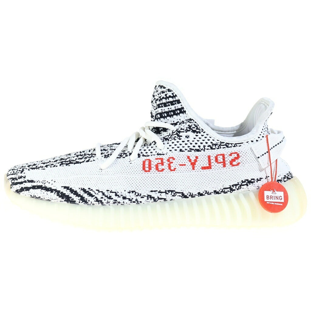 adidas(アディダス) YEEZY Boost 350 Zebra イージーブースト350 V2 ゼブラ ローカットスニーカー ホワイト/ブラック US9/27cm CP9654