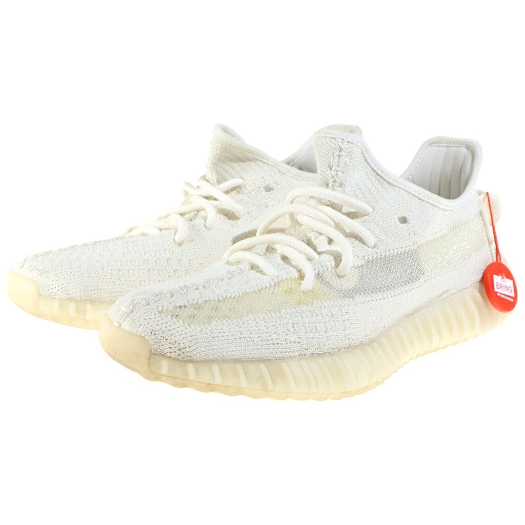 adidas(アディダス) YEEZY Boost 350 Bone イージーブースト350 V2 ボーン ローカットスニーカー ホワイト US5.5/23.5cm HQ6316