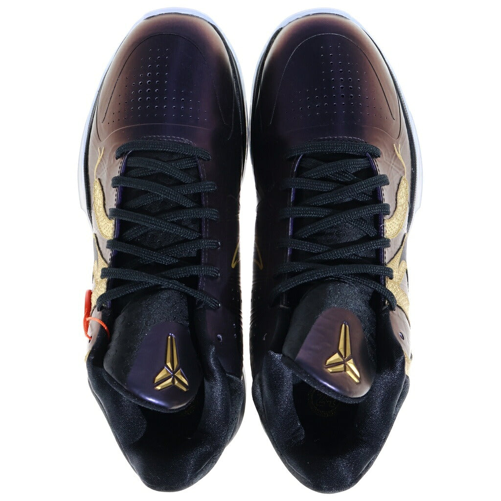 NIKE(ナイキ) KOBE 5 PROTRO Year of the Mamba Eggplant コービー5 プロトロ イヤーオブザマンバ エッグプラント ローカットスニーカー パープル/ゴールド US9.5/27.5cm IB4481-500